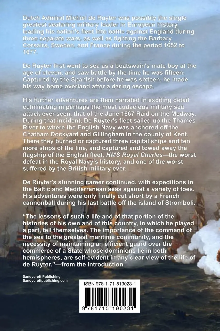 Rückseite: 9781715190231 | Life of Lieut.-Admiral de Ruyter | G. Grinnell-Milne | Taschenbuch