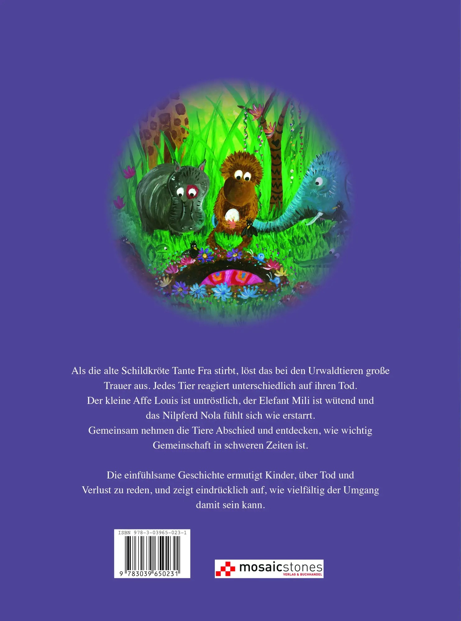 Rückseite: 9783039650231 | Louis, du darfst traurig sein! | Rebekka Baumann-Fuchs | Buch | Buch