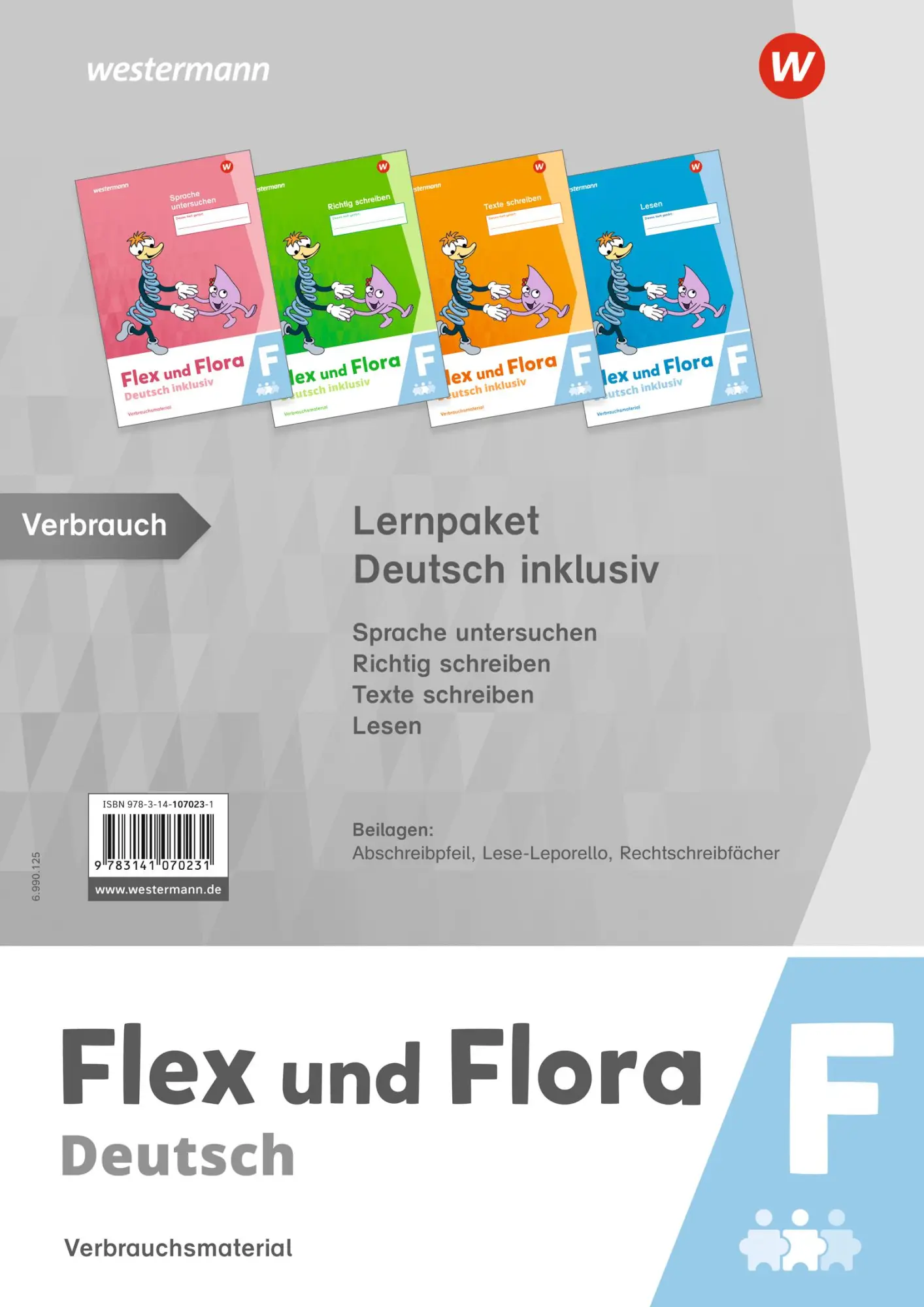 Cover: 9783141070231 | Flex und Flora - Deutsch inklusiv. Lernpaket Deutsch inklusiv F | Buch