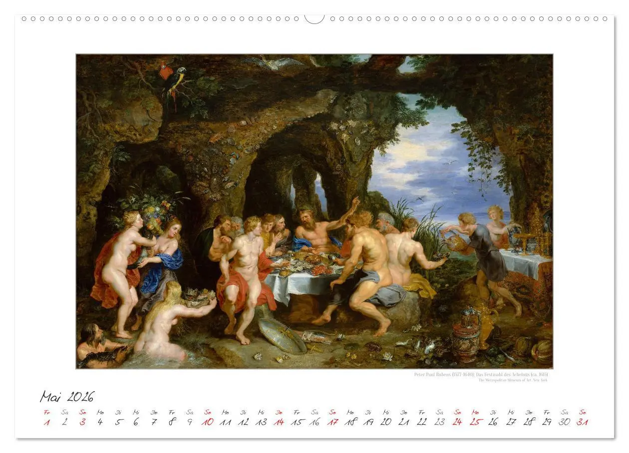 Bild: 9783457290231 | Party Time - Das Fest in der Kunst Kunstkalender (hochwertiger...
