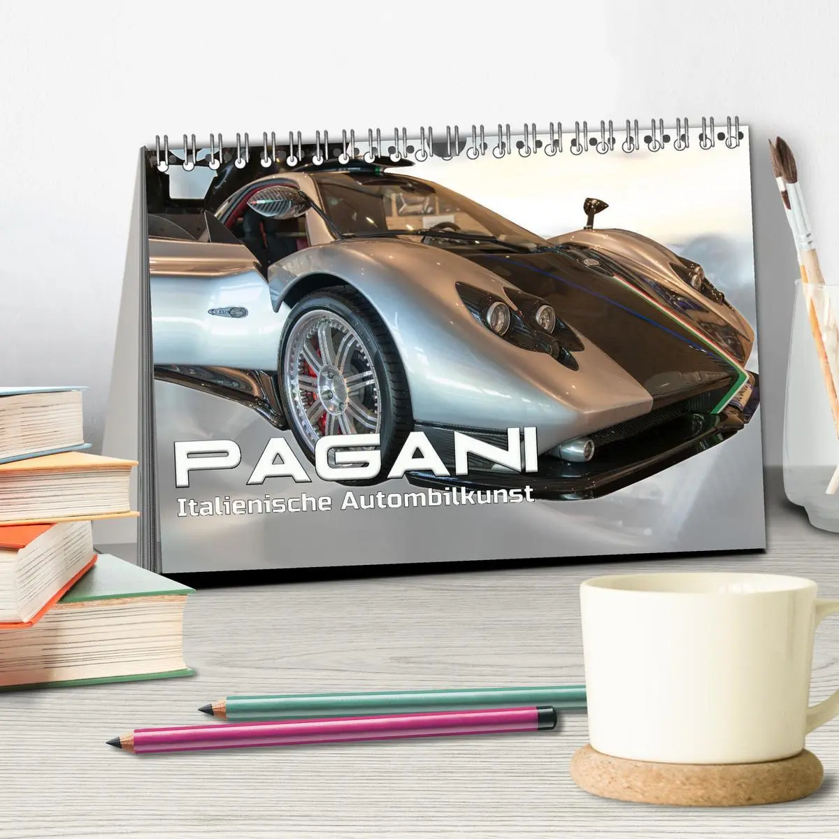 Bild: 9783457500231 | Pagani italienische Automobilkunst (Tischkalender 2026 DIN A5...