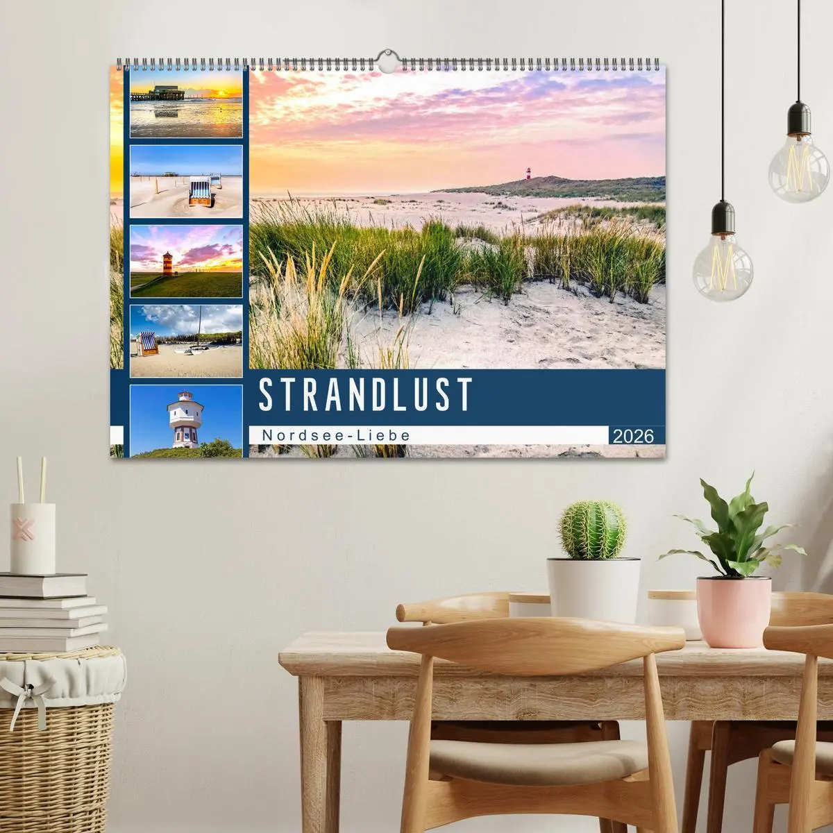 Bild: 9783457740231 | Strandlust Nordsee-Liebe (Wandkalender 2026 DIN A2 quer), CALVENDO...