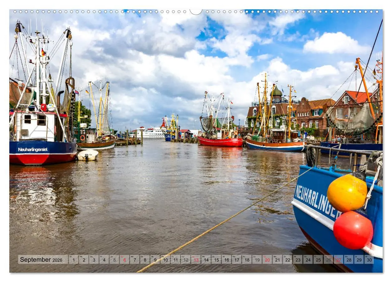 Bild: 9783457740231 | Strandlust Nordsee-Liebe (Wandkalender 2026 DIN A2 quer), CALVENDO...
