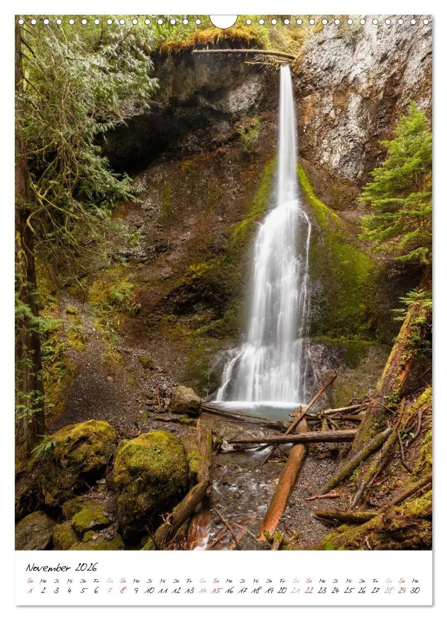 Bild: 9783516450231 | Faszination Wasserfall (Wandkalender 2026 DIN A3 hoch), CALVENDO...