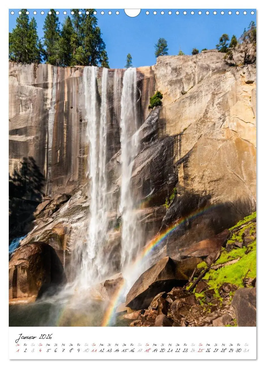 Bild: 9783516450231 | Faszination Wasserfall (Wandkalender 2026 DIN A3 hoch), CALVENDO...