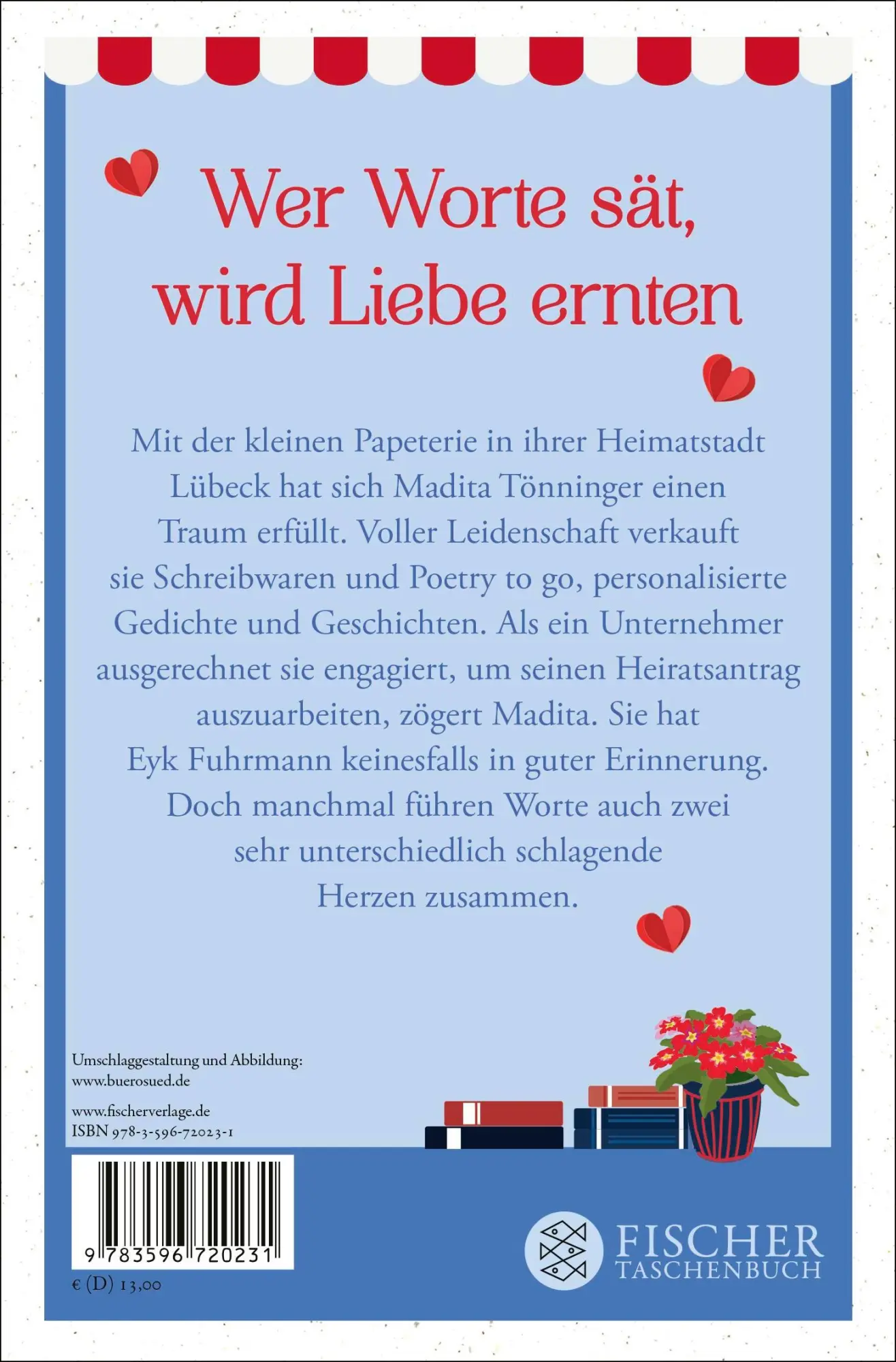 Rückseite: 9783596720231 | Hanse-Herzen bricht man nicht | Jule Riesch | Taschenbuch | 400 S.