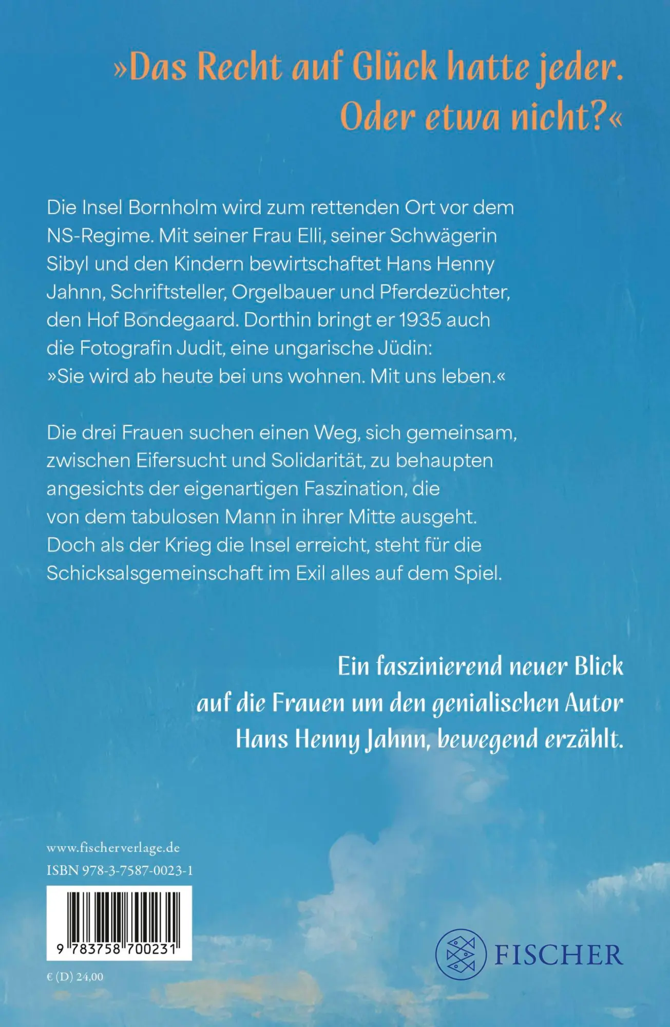 Rückseite: 9783758700231 | Hoher Himmel, nichts als Blau | Herbert Beckmann | Buch | 336 S.