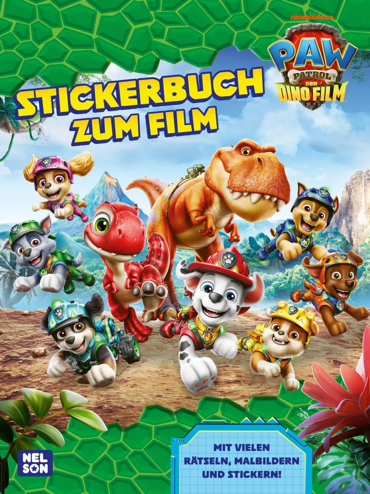 Cover: 9783845130231 | PAW Patrol Mitmachbuch: PAW Patrol - Der Dinofilm: Stickerbuch zum...