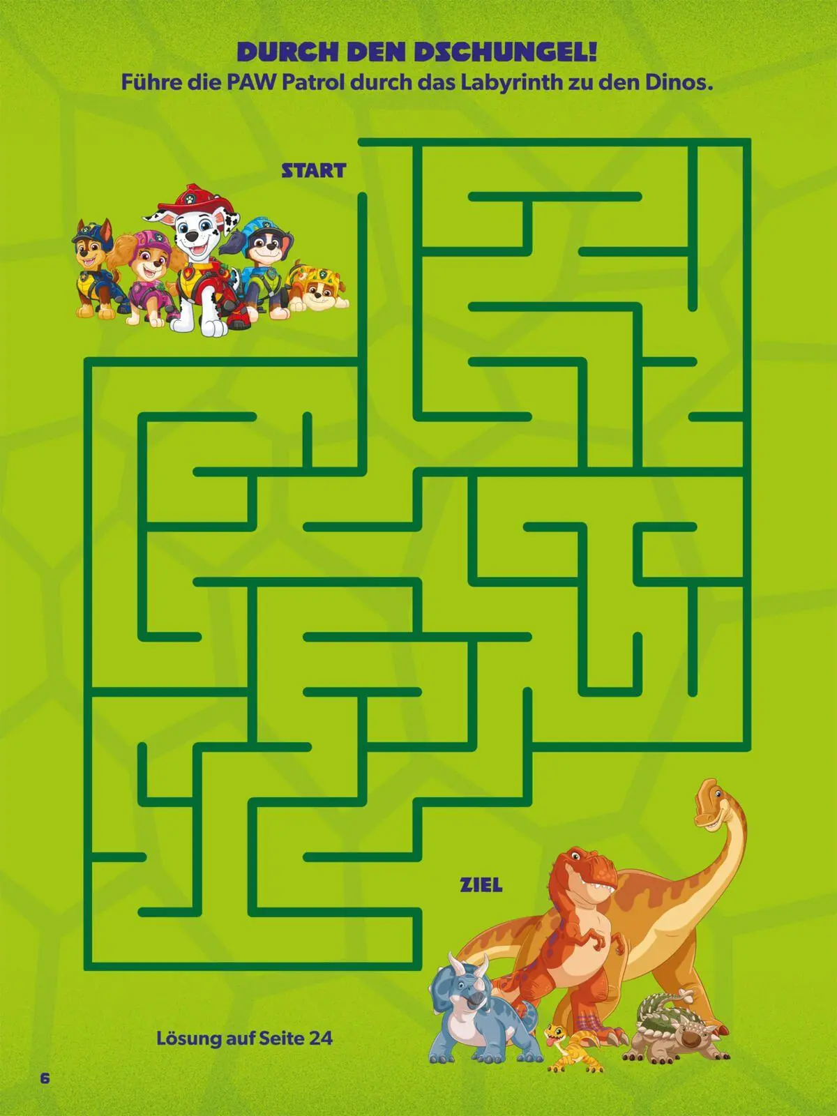 Bild: 9783845130231 | PAW Patrol Mitmachbuch: PAW Patrol - Der Dinofilm: Stickerbuch zum...