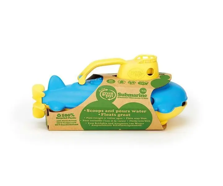 Bild: 816409010331 | GREENTOYS U-Boot mit gelbem Griff | Green Toys Inc | 8601033 | 2024