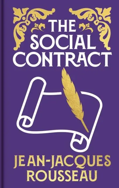 Cover: 9781398840331 | The Social Contract | Gilded Pocket Edition | Jean-Jacques Rousseau