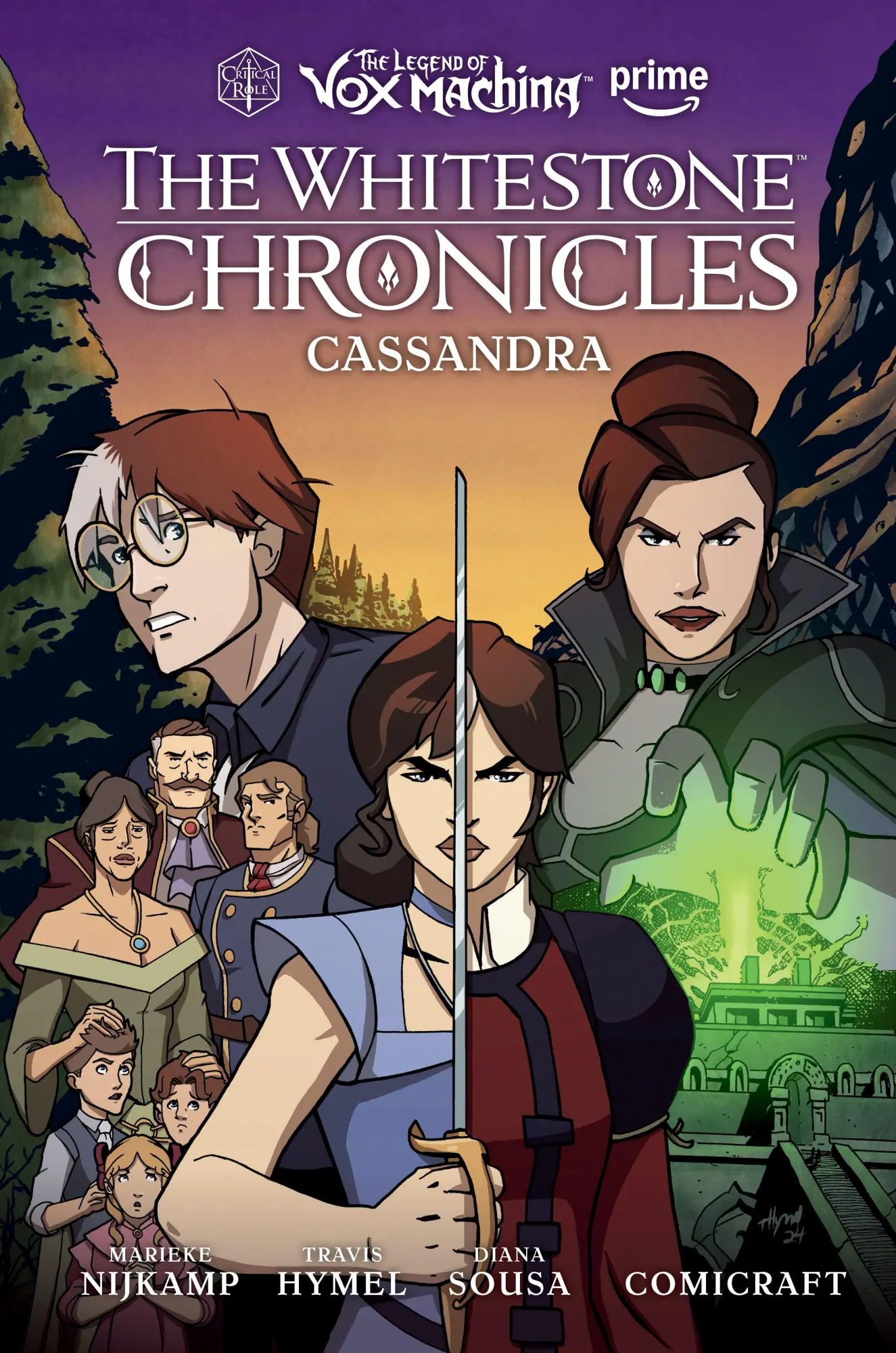 Cover: 9781506740331 | The Legend of Vox Machina: The Whitestone Chronicles Volume...