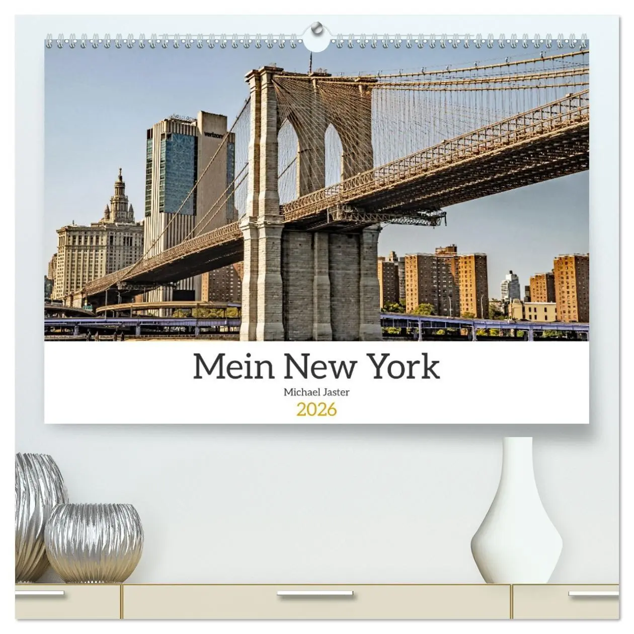 Cover: 9783457420331 | Mein New York Michael Jaster (hochwertiger Premium Wandkalender...