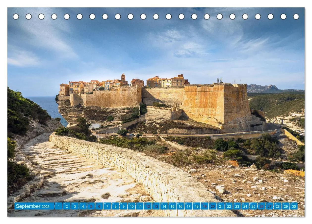 Bild: 9783457590331 | Sardinien mit Korsika (Tischkalender 2026 DIN A5 quer), CALVENDO...