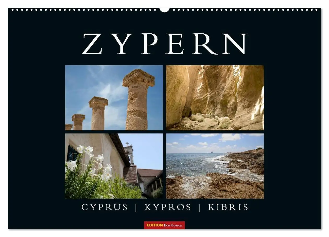 Cover: 9783516130331 | Zypern - Cyprus - Kypros (Wandkalender 2026 DIN A2 quer), CALVENDO...