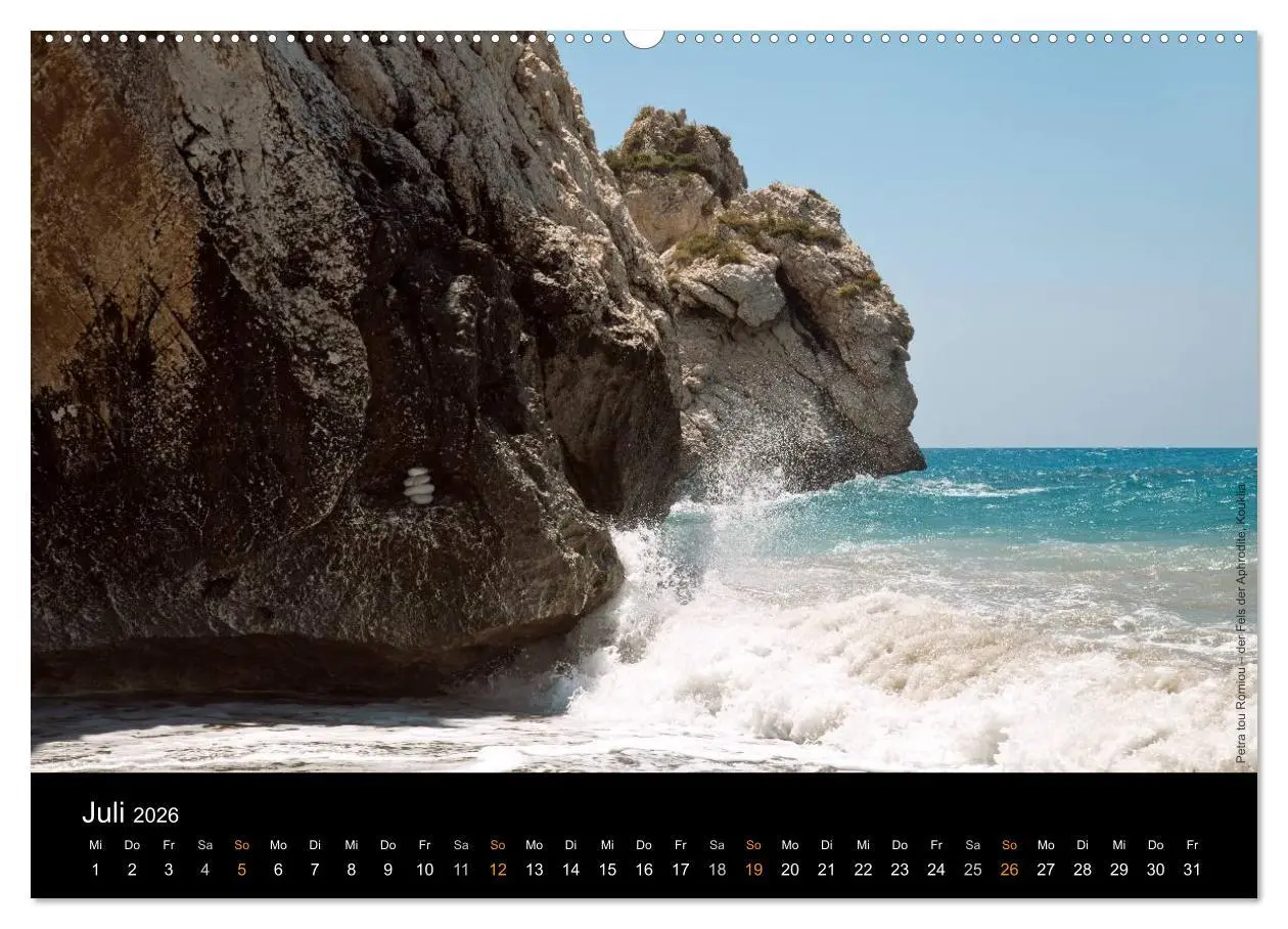 Bild: 9783516130331 | Zypern - Cyprus - Kypros (Wandkalender 2026 DIN A2 quer), CALVENDO...