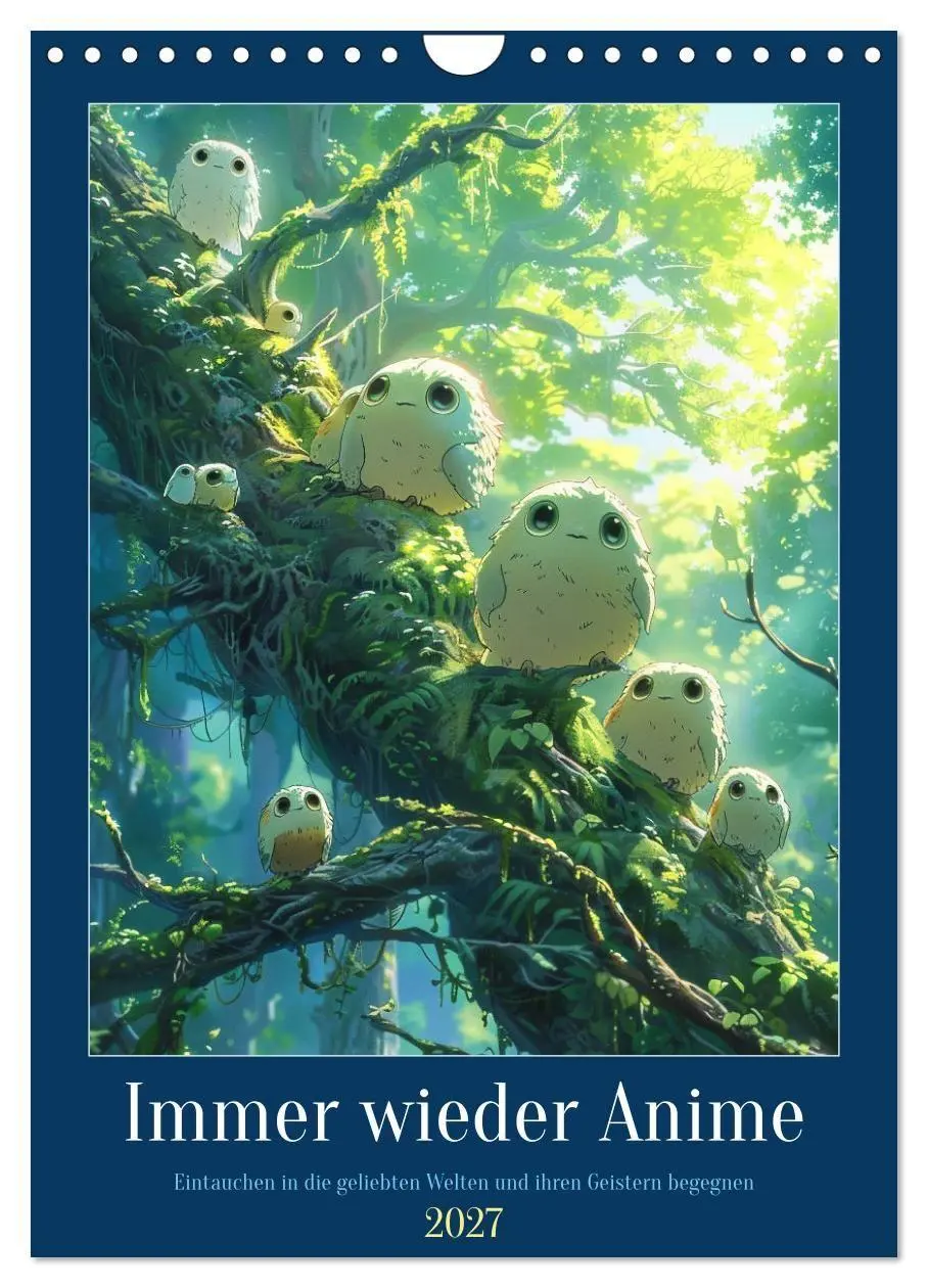 Cover: 9783569150331 | Immer wieder Anime (Wandkalender 2027 DIN A4 hoch), CALVENDO...