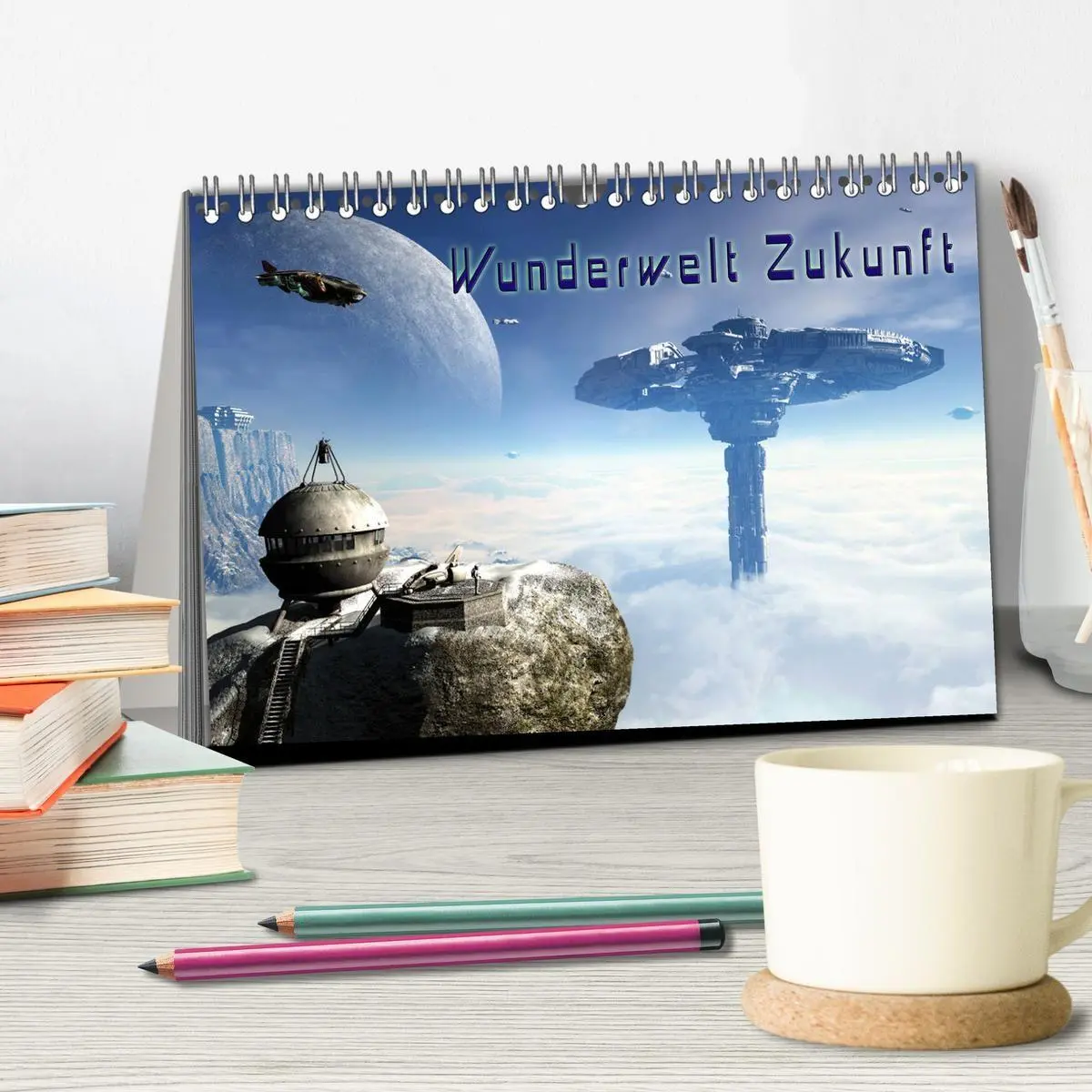Bild: 9783569840331 | Wunderwelt Zukunft (Tischkalender 2027 DIN A5 quer), CALVENDO...