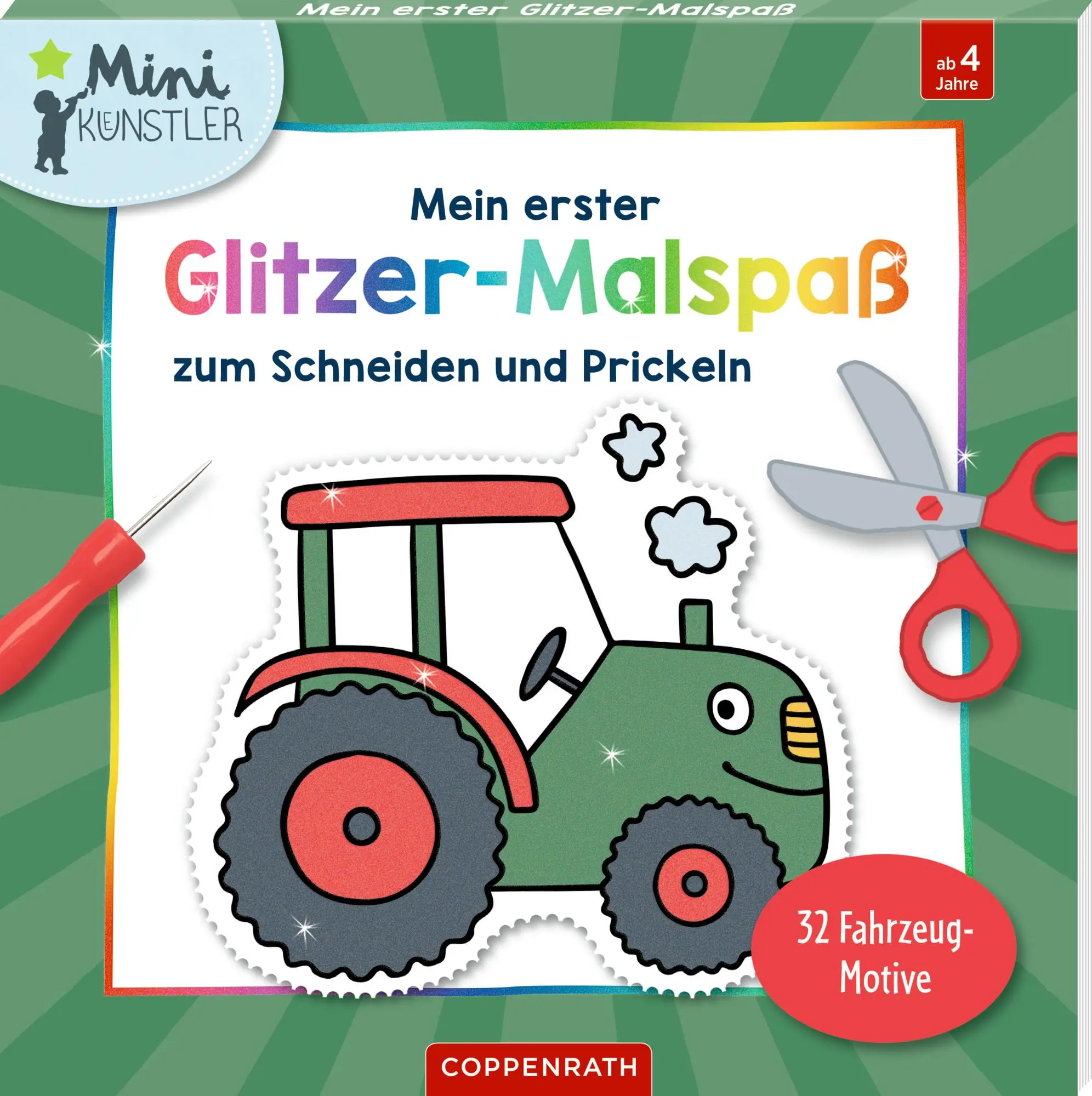 Cover: 9783649650331 | Mein erster Glitzer-Malspaß zum Schneiden und Prickeln | Taddicken