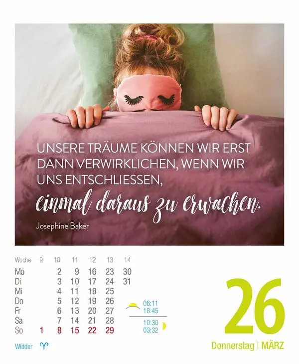 Bild: 9783731890331 | Zeit für mich 2026 | Aufstellbarer Tages-Abreisskalender. 12 x 16 cm