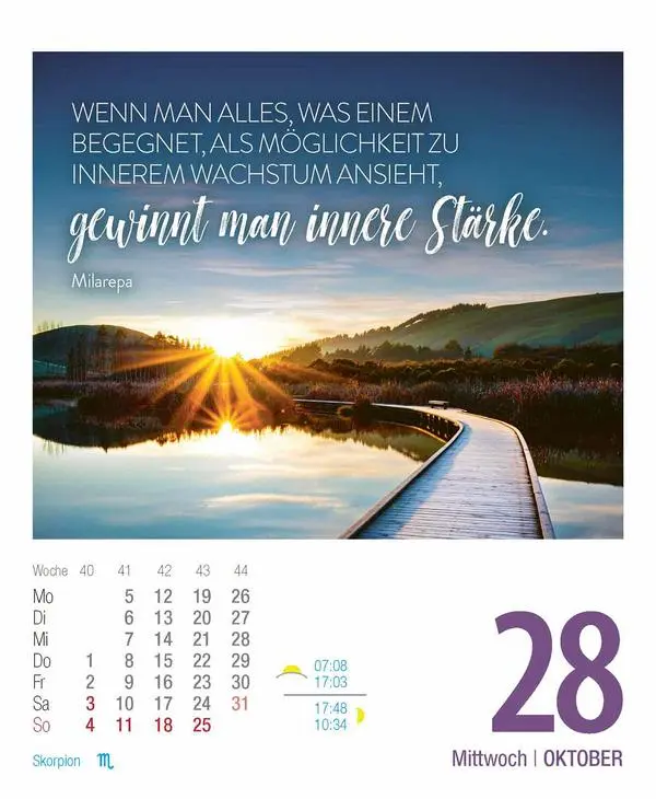 Bild: 9783731890331 | Zeit für mich 2026 | Aufstellbarer Tages-Abreisskalender. 12 x 16 cm