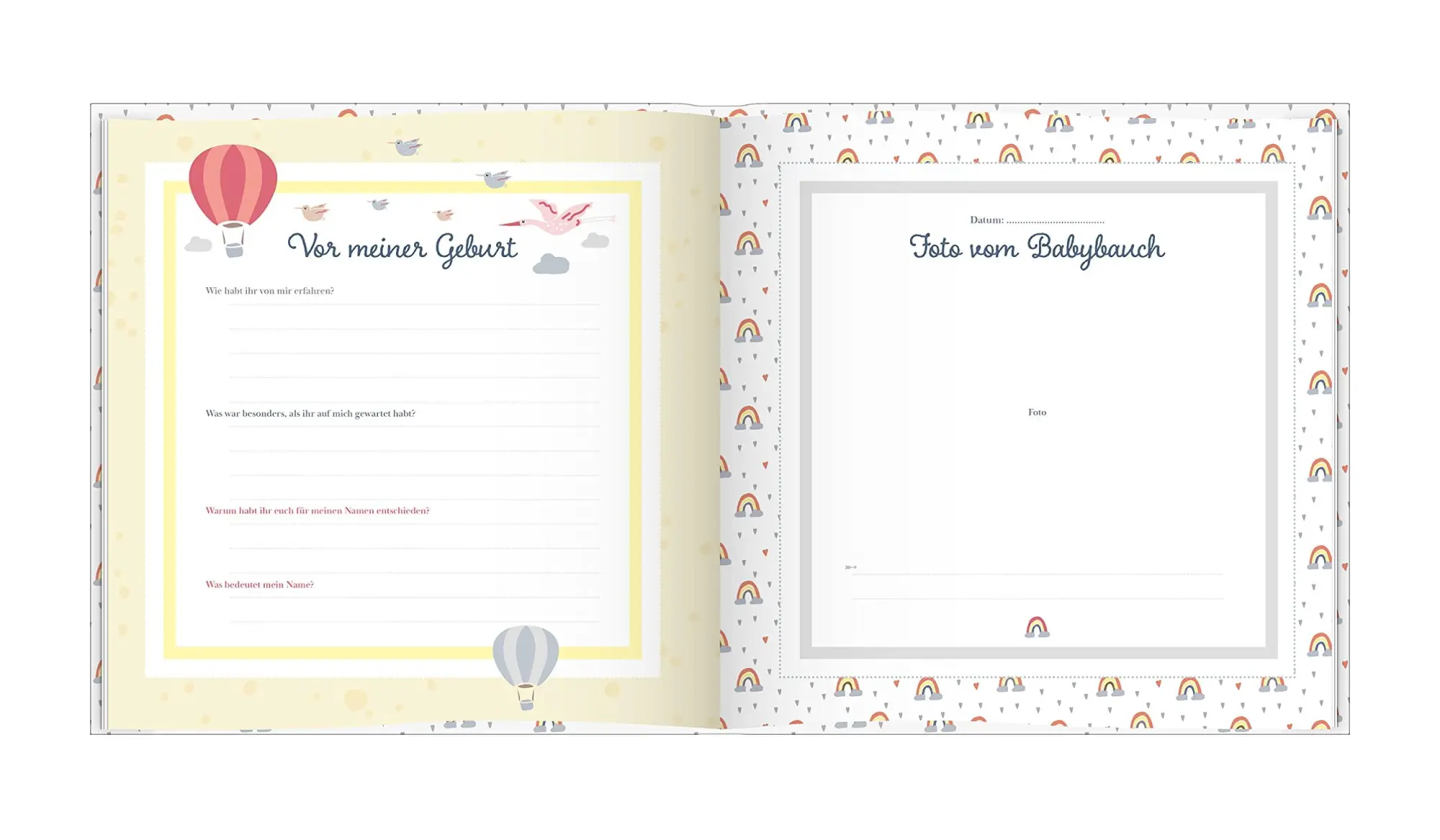 Bild: 9783985950331 | Babyalbum mit Fensterausschnitt für das 1. Lebensjahr zum Eintragen...