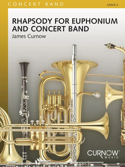 Cover: 9790035040331 | Rhapsody for Euphonium | James Curnow | Soloworks Series | Partitur