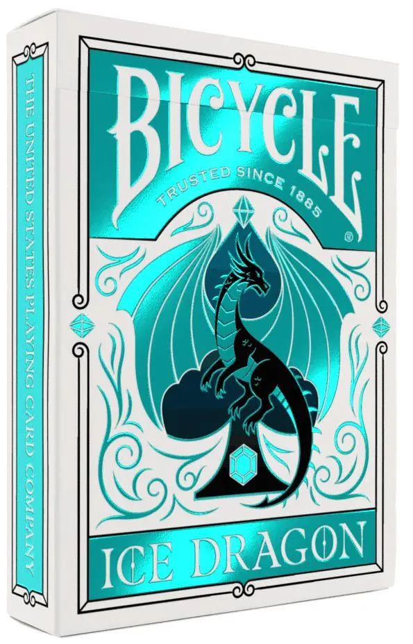 Cover: 73854100431 | Bicycle® Ice Dragon (Designer Spielkarten, Poker, Skat...) | Uspc