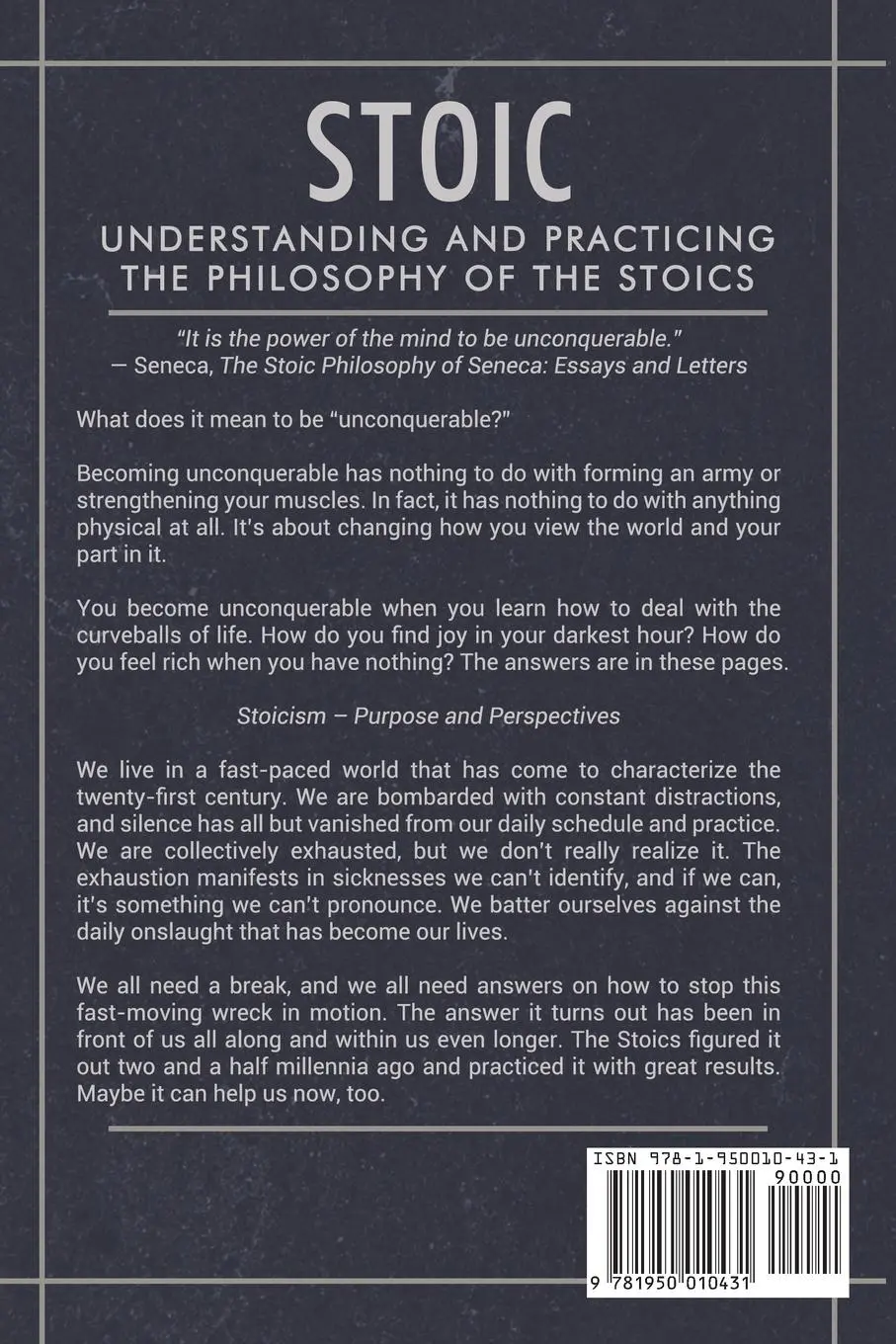 Rückseite: 9781950010431 | Stoic Philosophy Bundle (Books 1 and 2) | Kyle Faber | Taschenbuch