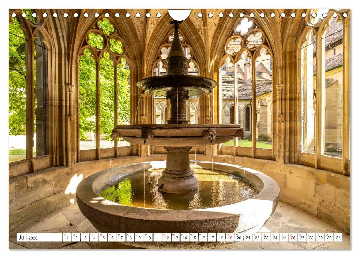 Bild: 9783457340431 | Faszination Kloster (Wandkalender 2026 DIN A4 quer), CALVENDO...