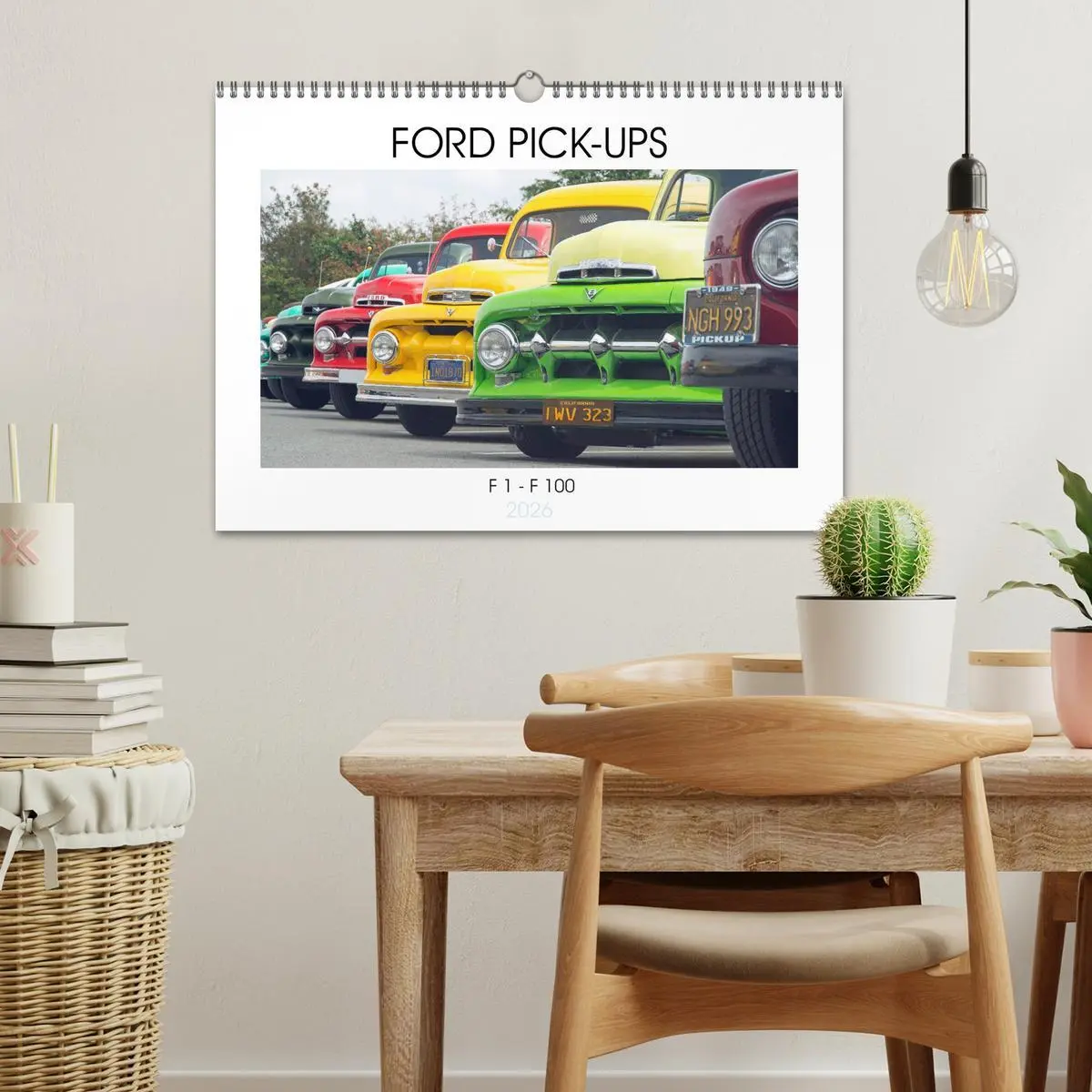 Bild: 9783516050431 | FORD PICK-UPS F 1 - F 100 (Wandkalender 2026 DIN A3 quer), CALVENDO...