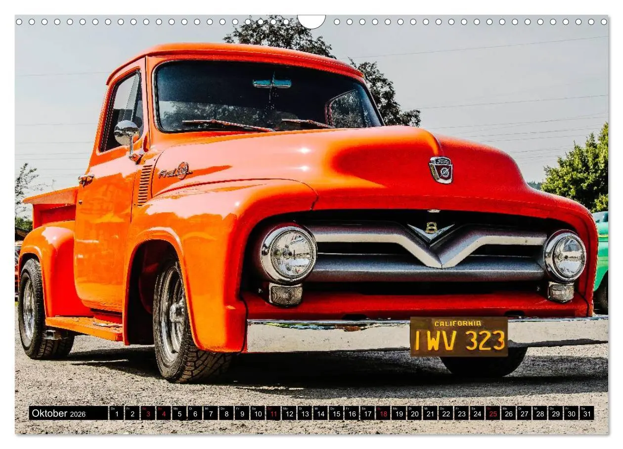 Bild: 9783516050431 | FORD PICK-UPS F 1 - F 100 (Wandkalender 2026 DIN A3 quer), CALVENDO...