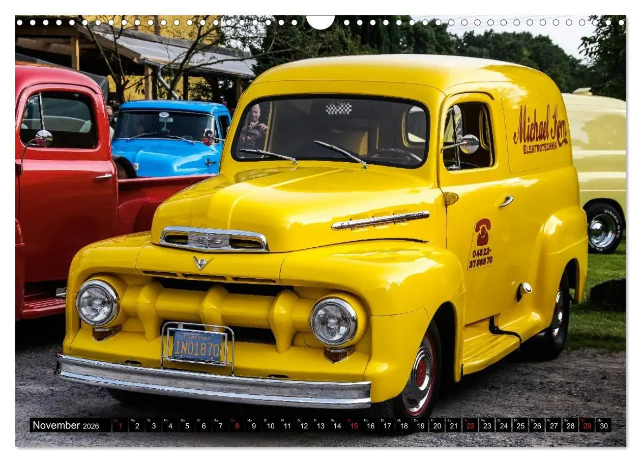 Bild: 9783516050431 | FORD PICK-UPS F 1 - F 100 (Wandkalender 2026 DIN A3 quer), CALVENDO...