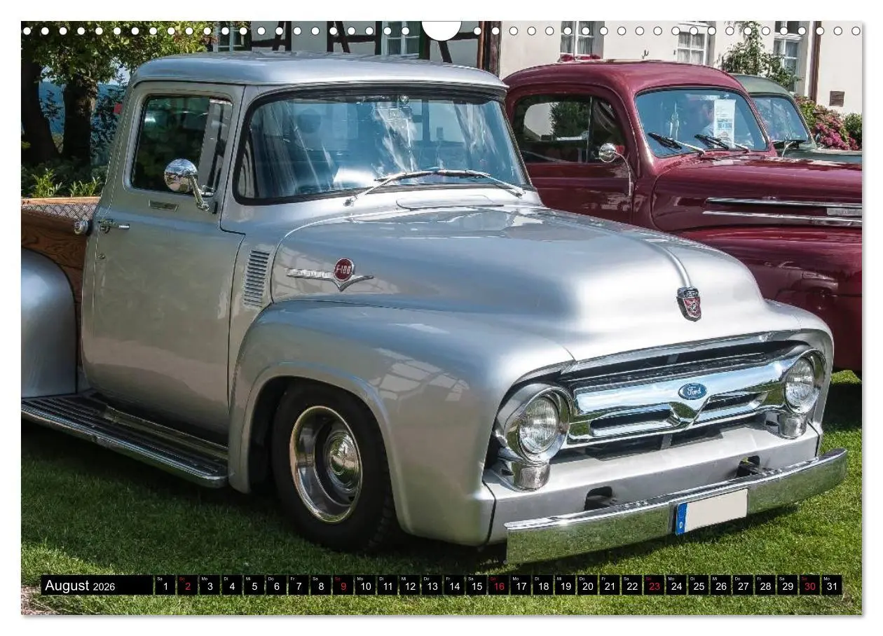 Bild: 9783516050431 | FORD PICK-UPS F 1 - F 100 (Wandkalender 2026 DIN A3 quer), CALVENDO...