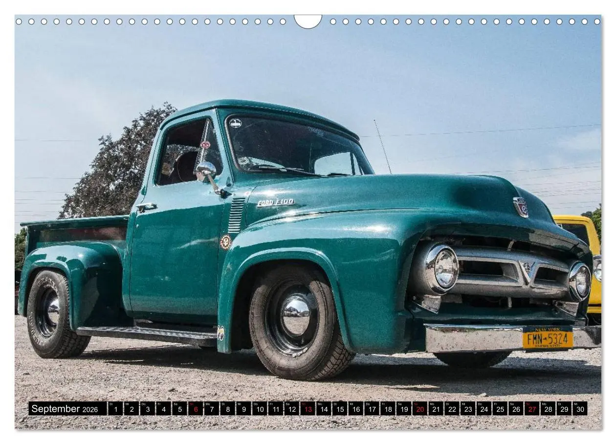 Bild: 9783516050431 | FORD PICK-UPS F 1 - F 100 (Wandkalender 2026 DIN A3 quer), CALVENDO...