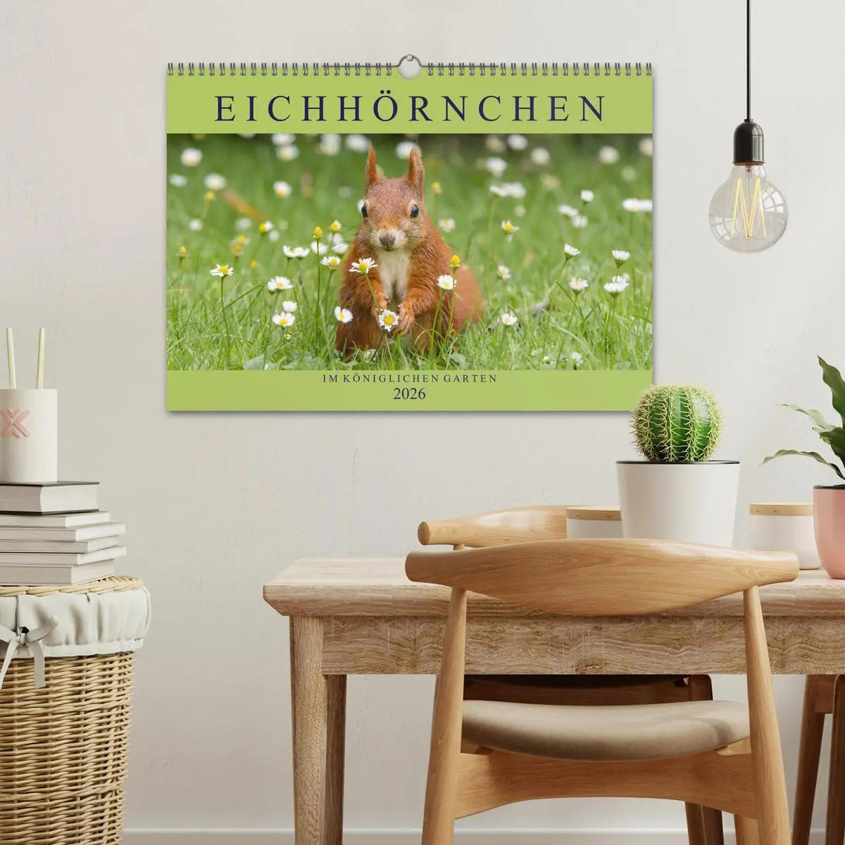 Bild: 9783516120431 | Eichhörnchen im Königlichen Garten (Wandkalender 2026 DIN A3 quer),...