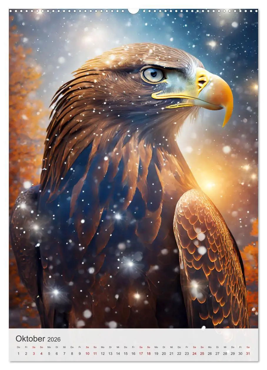 Bild: 9783516290431 | Mystische Begleiter (hochwertiger Premium Wandkalender 2026 DIN A2...