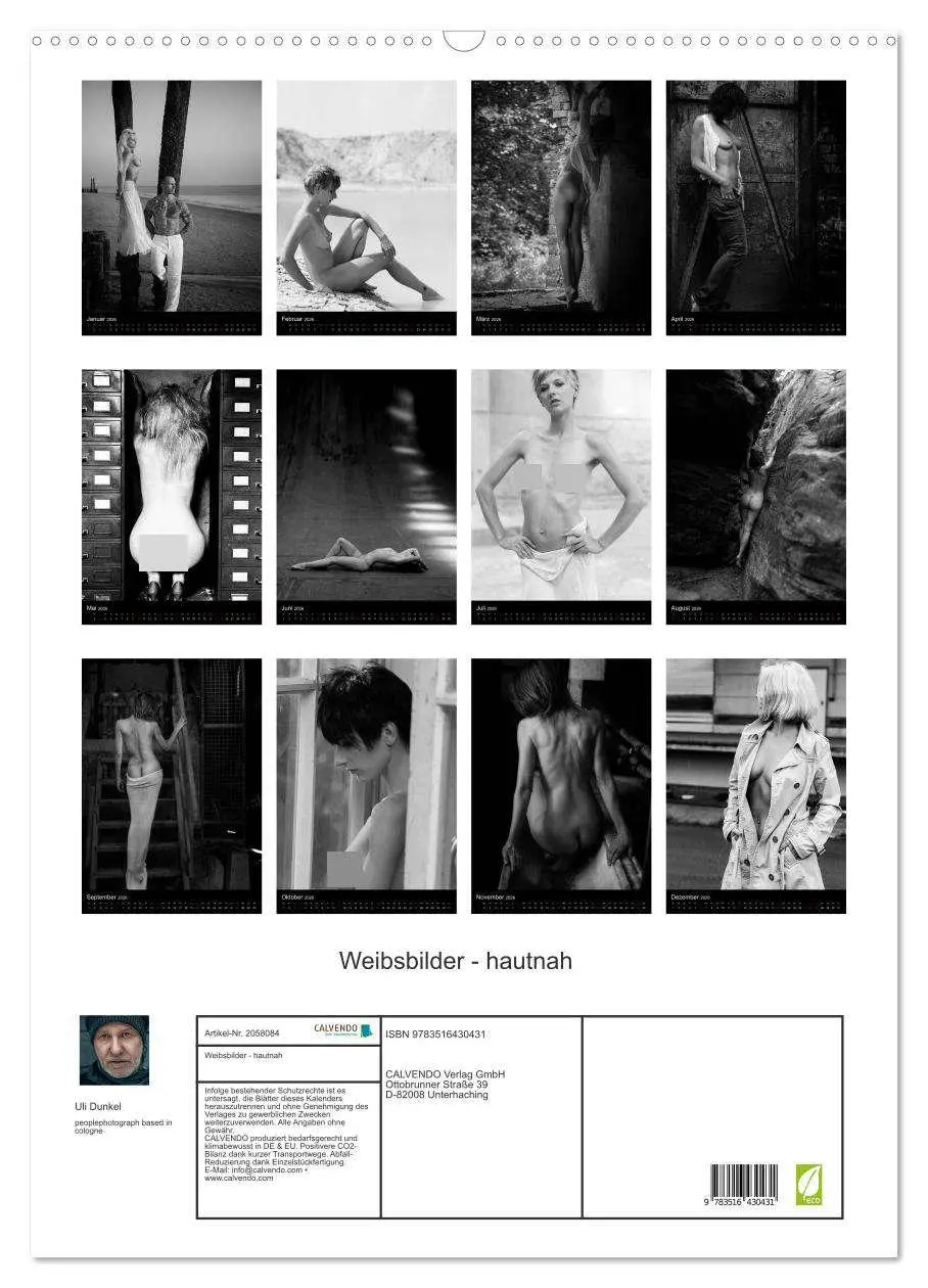 Bild: 9783516430431 | Weibsbilder - hautnah (Wandkalender 2026 DIN A2 hoch), CALVENDO...