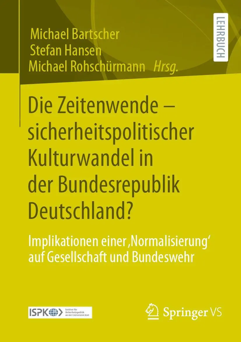 Cover: 9783658480431 | Die Zeitenwende - sicherheitspolitischer Kulturwandel in der...