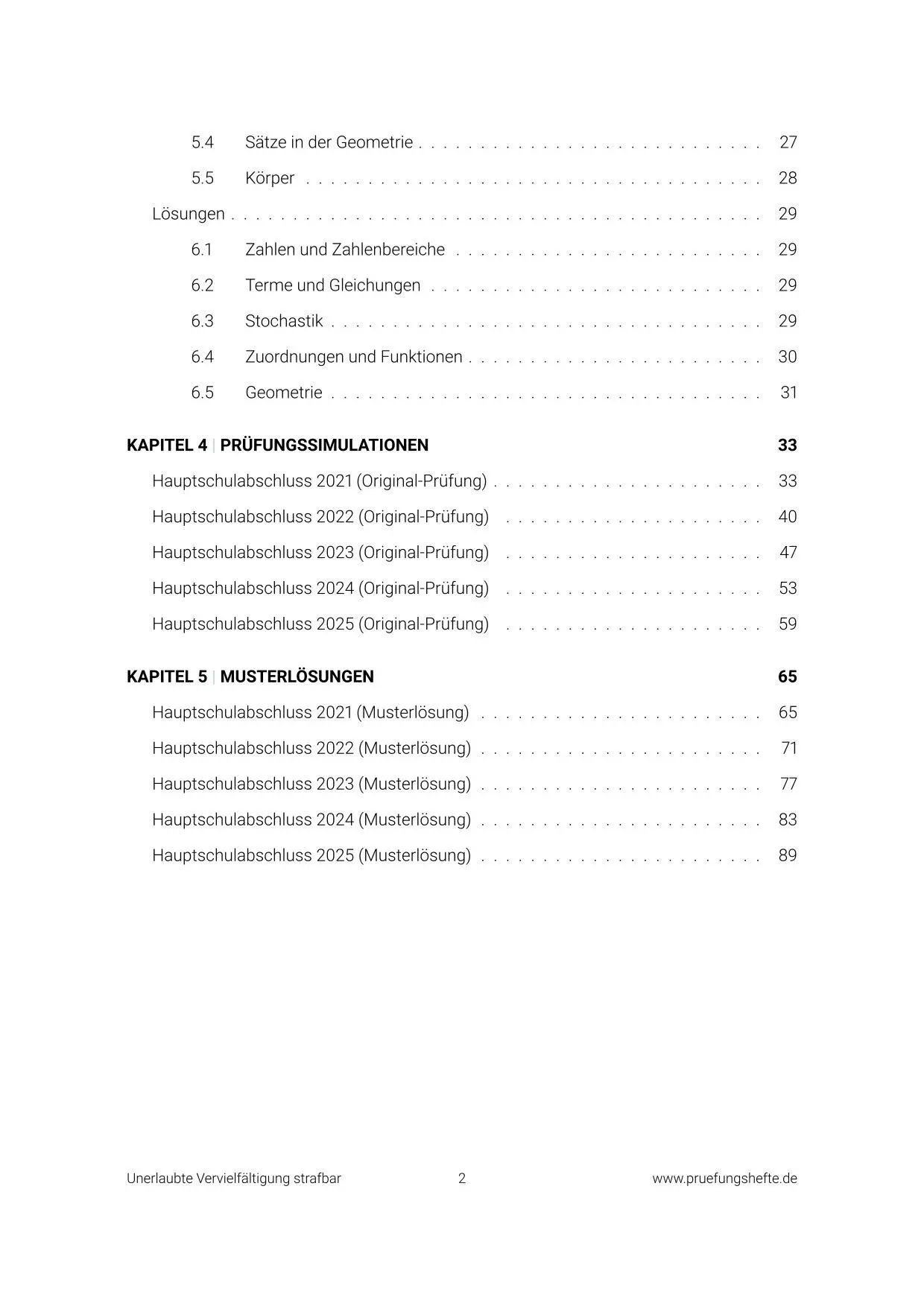 Bild: 9783692040431 | Prüfungsheft &amp; Training - 2026 Mathematik Hauptschule - Thüringen -...