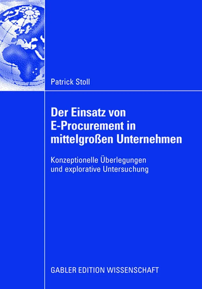 Cover: 9783834910431 | Der Einsatz von E-Procurement in mittelgroßen Unternehmen | Stoll