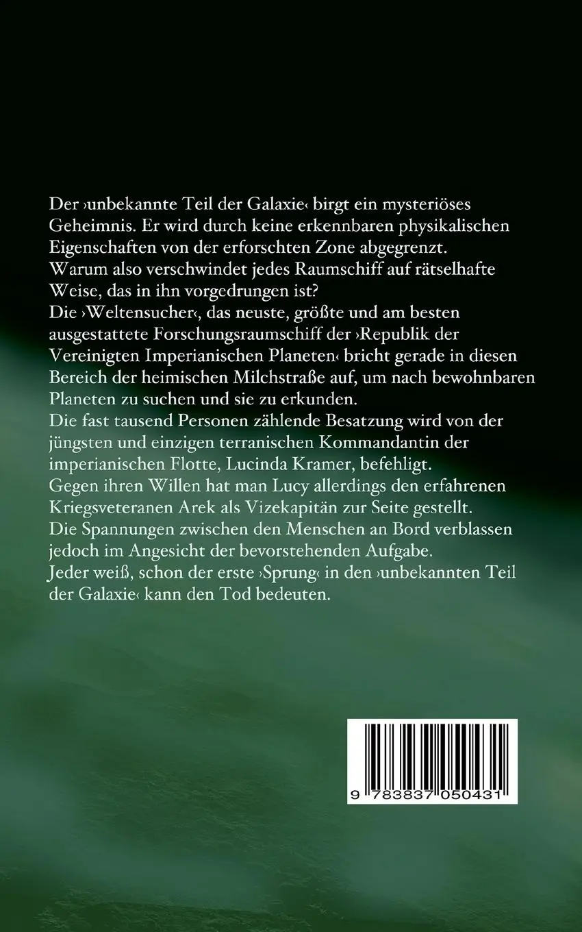 Rückseite: 9783837050431 | Weltensucher - Aufbruch (Band 1) | Fred Kruse | Taschenbuch | 340 S.