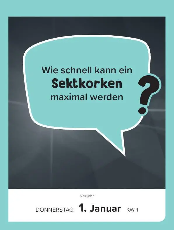 Bild: 9783989760431 | Schätz mal! 2026 I Kalender 2026 | Taschenbuch | Deutsch | 2026