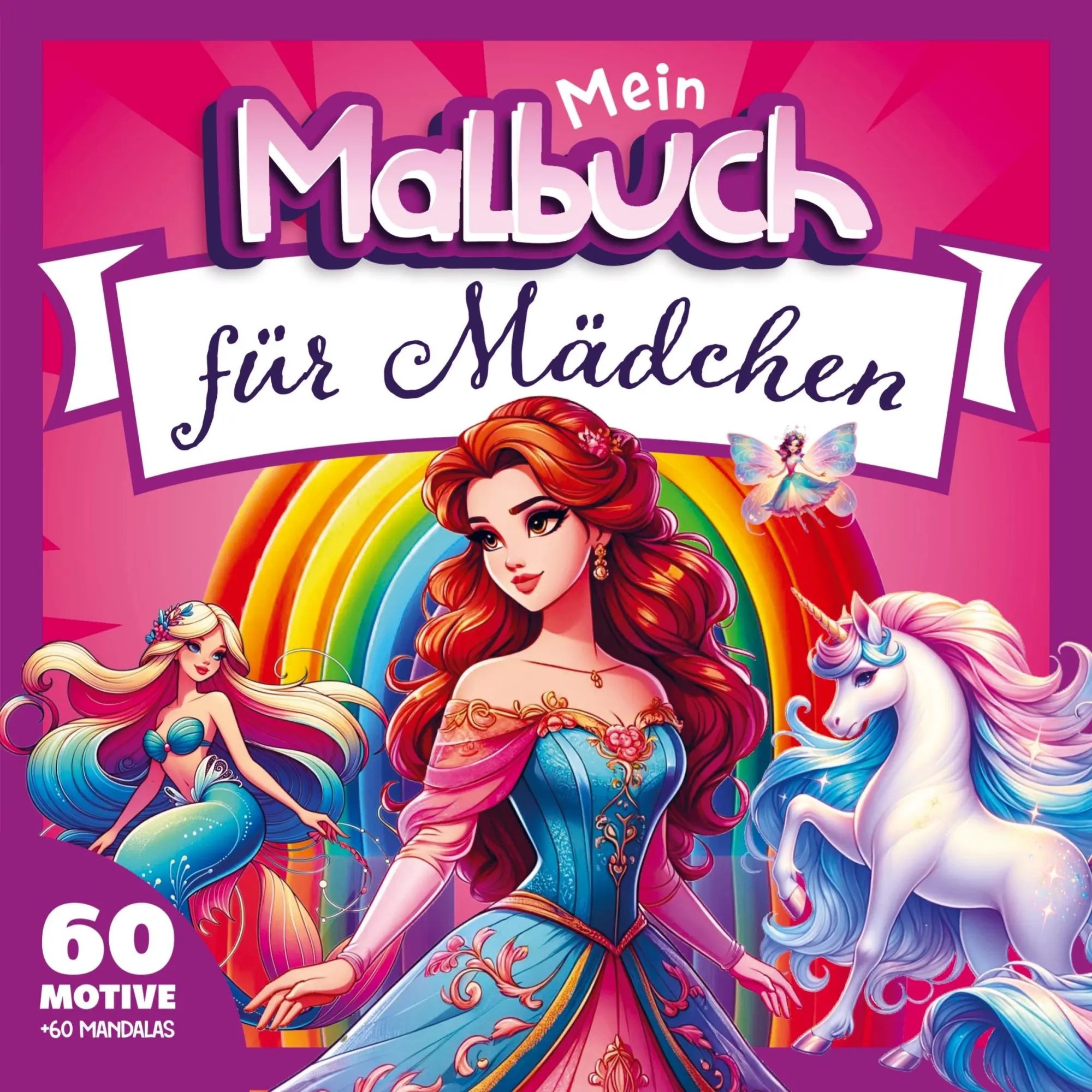 Cover: 9789403800431 | Mädchen Malbuch ab 6 bis 10 Jahren | Mein Malbuch | Taschenbuch | 2025