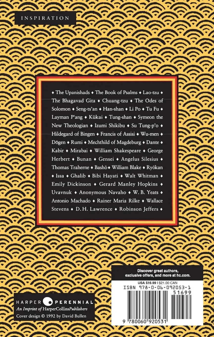 Rückseite: 9780060920531 | The Enlightened Heart | Stephen Mitchell | Taschenbuch | Englisch