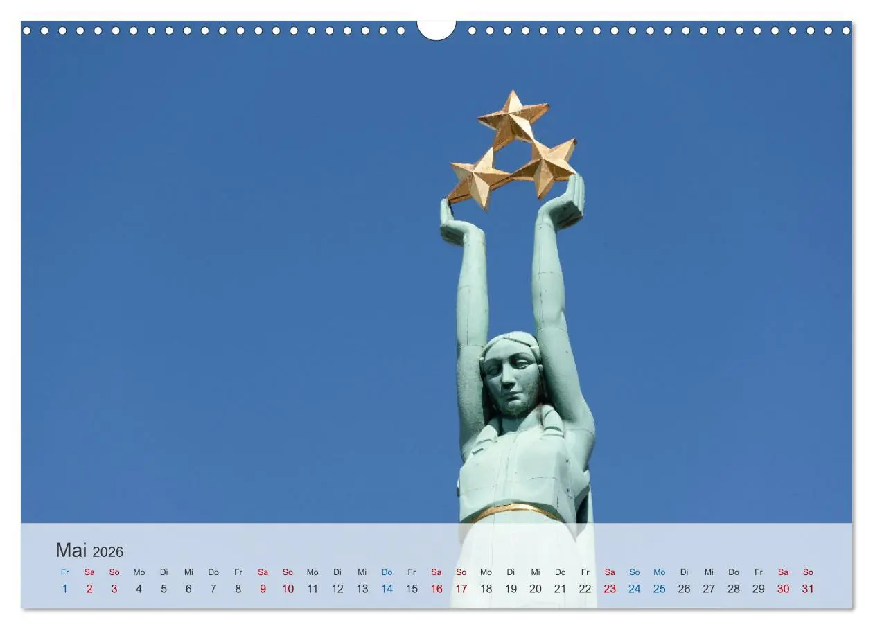 Bild: 9783457400531 | Riga - Paris des Ostens (Wandkalender 2026 DIN A3 quer), CALVENDO...