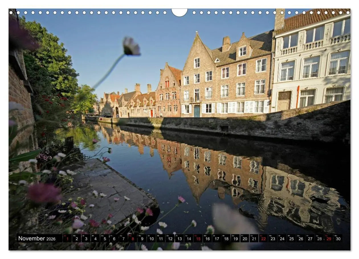 Bild: 9783516110531 | Brügge - Belgien (Wandkalender 2026 DIN A3 quer), CALVENDO...