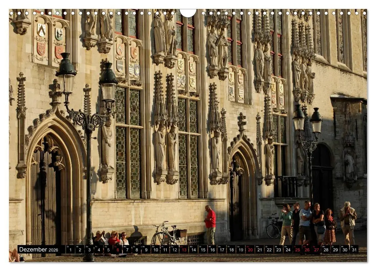 Bild: 9783516110531 | Brügge - Belgien (Wandkalender 2026 DIN A3 quer), CALVENDO...