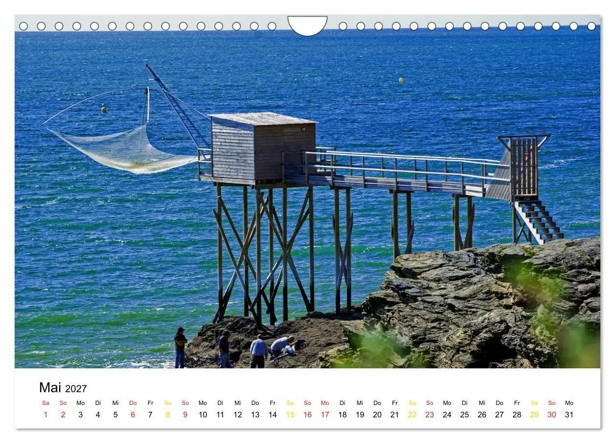 Bild: 9783569680531 | Vendée Aus dem Meer steigender Himmel Frankreichs (Wandkalender...