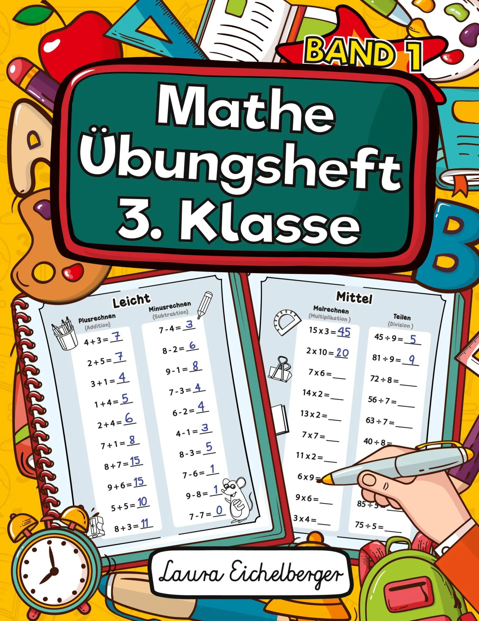 Cover: 9783969260531 | Mathe Übungsheft 3. Klasse | Laura Eichelberger | Taschenbuch | 110 S.